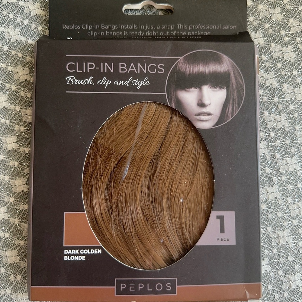 Clip-in Bangs  for a Natural Look